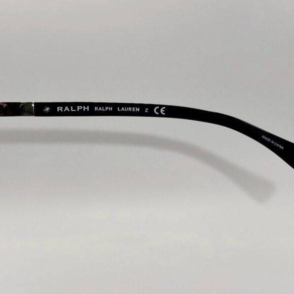 NEW Ladies Y2K Polo Ralph Lauren Plastic Sunglasses RA5203 Black/Grey 51/20/135